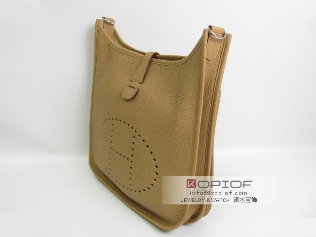 エルメス エヴリン スーパーコピー(トロア)PM トリヨンクレマンス タバックキャメル her101